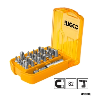 Ingco Κατσαβιδόμυτες 25mm Σετ 30 τεμ. AKSD08301