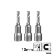Ingco Μυτοκάρυδα HEX1/4 Μαγνητικά 10mm 3 τεμ. AMN1031