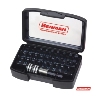 Benman Μύτες V5 STEEL με Αντάπτορα σετ 31τεμ 74150