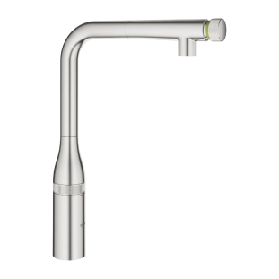 Μπαταρία κουζίνας Essence Smartcontrol ντους Supersteel