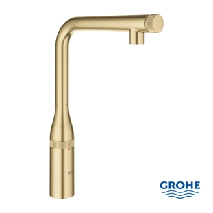 Μπαταρία κουζίνας Essence Smartcontrol ντους brushed cool sunrise