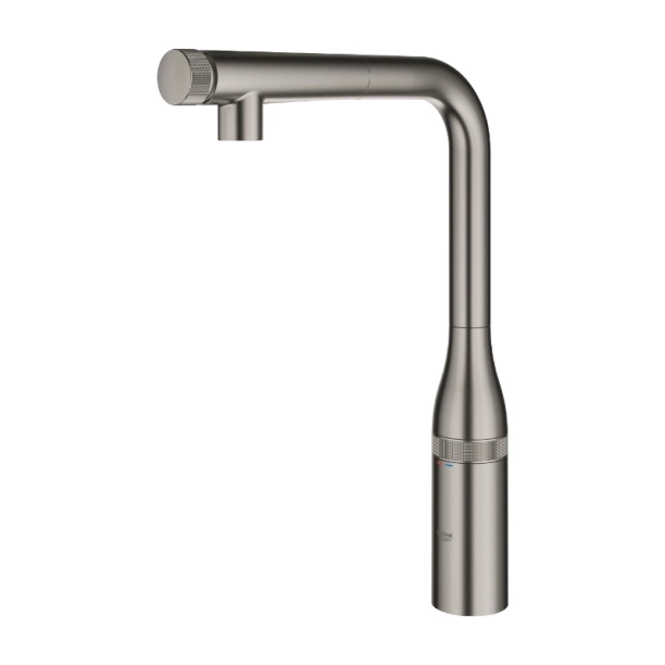 Μπαταρία κουζίνας Essence Smartcontrol ντους Brushed hard Graphite