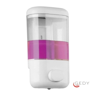 Gedy Push Διανομέας Σαπουνιού Επίτοιχος White