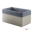Gedy Lavanda Καλάθι Αποθήκευσης Grey 31x19x16,5cm