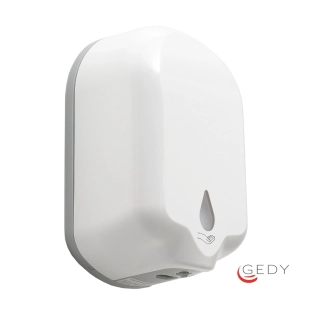 Gedy Jelly Διανομέας Σαπουνιού Επίτοιχος Ανέπαφος 1,1lt White