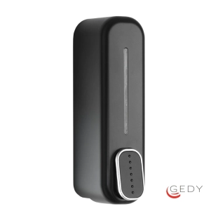 Gedy Mullet Διανομέας Σαπουνιού Επίτοιχος Black