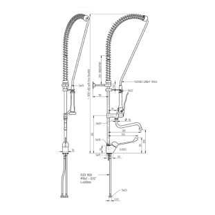 Μπαταρία Κουζίνας Επαγγελματικής Χρήσης Monolith Premium Era P0201020213 2