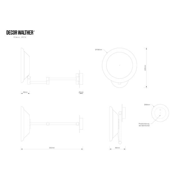 ΜΕΓΕΘΥΝΤΙΚΟΣ ΚΑΘΡΕΠΤΗΣ LED Χ5 ΜΠΑΤΑΡΙΑΣ BS 16...