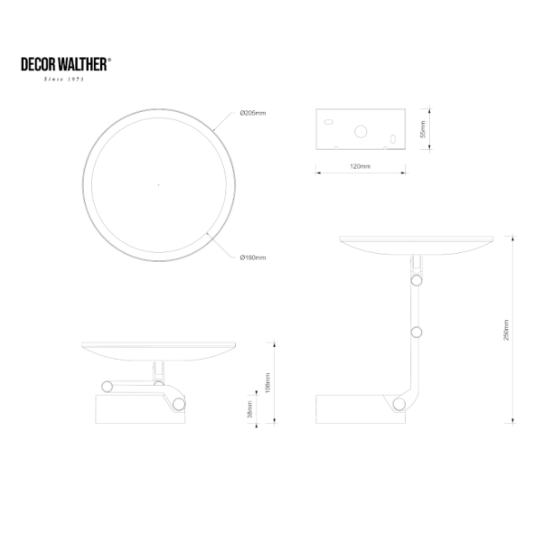 ΜΕΓΕΘΥΝΤΙΚΟΣ ΚΑΘΡΕΠΤΗΣ LED Χ5 VISION R ΧΡΩΜΕ...