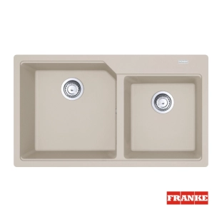 Νεροχύτης γρανιτένιος Urban UBG 86x50cm Coffee 2 γούρνες