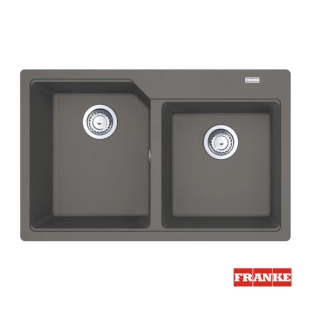 Νεροχύτης γρανιτένιος Urban UBG 78x50cm Stone Grey 2 γούρνες