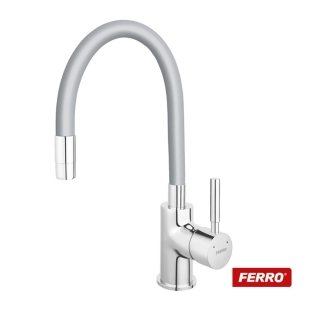 Μπαταρία Κουζίνας Ferro Zumba BZA4S, γκρι/χρωμέ