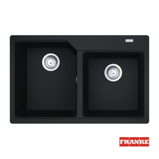 Νεροχύτης γρανιτένιος Urban UBG 78x50cm Onyx 2 γούρνες