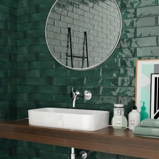 Harlequin 7x28 green τουβλάκι γυαλιστερό