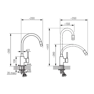 Μπαταρία Κουζίνας Ferro Zumba BZA4C, κίτρινο/χρωμέ 2