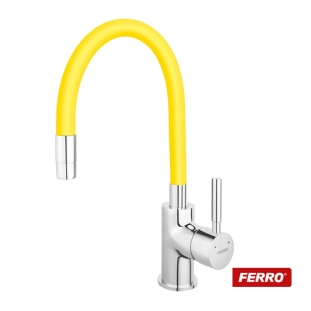 Μπαταρία Κουζίνας Ferro Zumba BZA4C, κίτρινο/χρωμέ