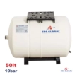 Πιεστικό Δόχειο 50 Λίτρα Οριζόντιο 10 Bar EDS-50H-PW-FT-10B - Μη Εναλλάξιμη Μεμβράνη