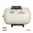 Πιεστικό Δόχειο 80 Λίτρα Οριζόντιο 10 Bar EDS-80H-PW-FT-10B - Μη Εναλλάξιμη Μεμβράνη