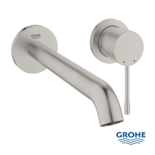 Grohe Essence 19967DC1 Εξωτερικά Μέρη Εντοιχιζόμενης Μπαταρίας Νιπτήρος, Supersteel