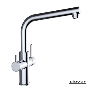 Μπαταρία Κουζίνας Clever MetalFree 3Way 61102, χρωμέ