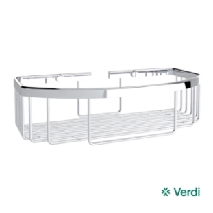 Παραλληλόγραμμη σπογγοθήκη Verdi χρωμέ 27x12cm