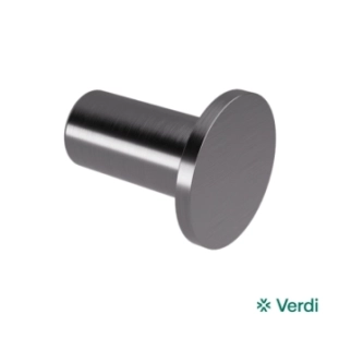 Άγκιστρο Μικρό VERDI Omicron Brushed Gun Metal PVD 302.12.40