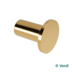 Άγκιστρο Μικρό VERDI Omicron Brushed Warm Gold PVD 302.12.43