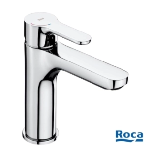 Μπαταρία Νιπτήρος Medium Χωρίς Βαλβίδα Roca L20, Χρωμέ