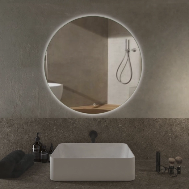 ΚΑΘΡΕΠΤΗΣ LED Φ80 ΜΕ ΔΙΑΚΟΠΤΗ ΑΦΗΣ & DIMMER