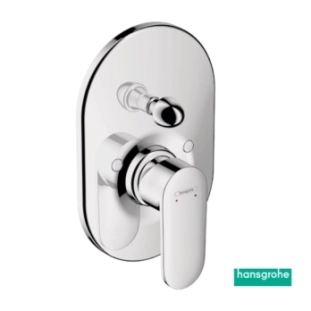 Εξωτερικό μέρος μπαταρίας εντοιχισμού λουτρού 2 εξόδων Hansgrohe Vernis Blend χρωμέ