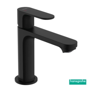 Hansgrohe Rebris grande 110 Black Mat με αυτόματη βαλβίδα