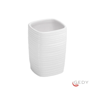 Ποτηροθήκη Gedy Kelly Λευκό - KY9802