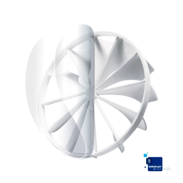 Βαλβίδα Αντεπιστροφής EUROPLAST EEV125 Για εξαεριστήρες