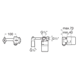 Roca Ona Εσωτερικό Τμήμα Εντοιχιζόμενης Μπαταρίας Νιπτήρα... 2