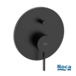 Roca Ona Εξωτερικά Μέρη Εντοιχιζόμενης Μπαταρίας Λουτρού 2 Ροών Matt Black A5A0B9ENB0