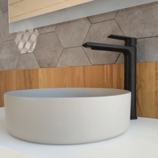 Μπαταρία Νιπτήρος Clever Agora Xtreme 240 Matt Black 60707