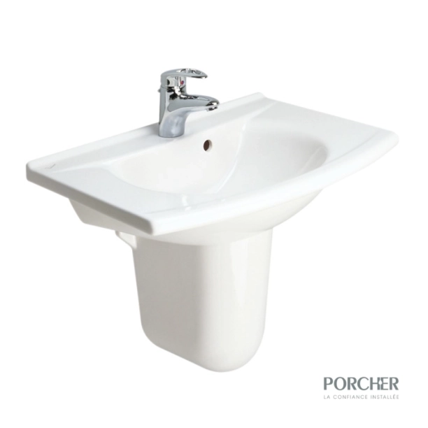 Porcher Matura Νιπτήρας Πορσελάνης 65x50cm