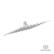 Ideal Standard IdealRain LUXE Τετράγωνη Κεφαλή Ντους 30x30cm Inox Matt B0388MY