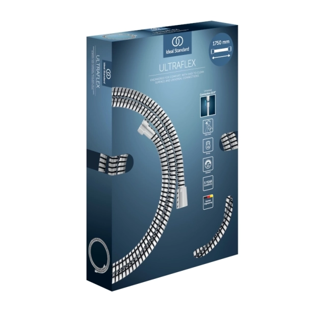 Ideal Standard Ultraflex Λάστιχο Ντους 175cm...