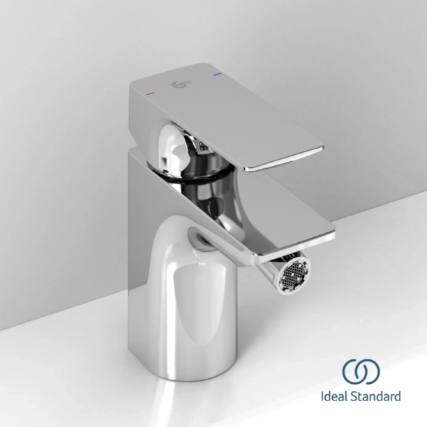 Ideal Standard Strada A5845AA Μπαταρία Μπιντέ, Χρωμέ