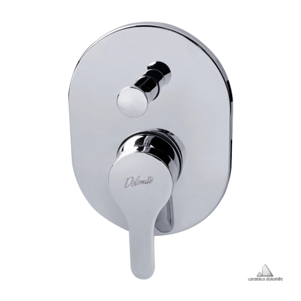 Base New A4559AA Πλήρες Σύστημα Εντοιχιζόμενης Μπαταρίας Λουτρού, Xρωμέ