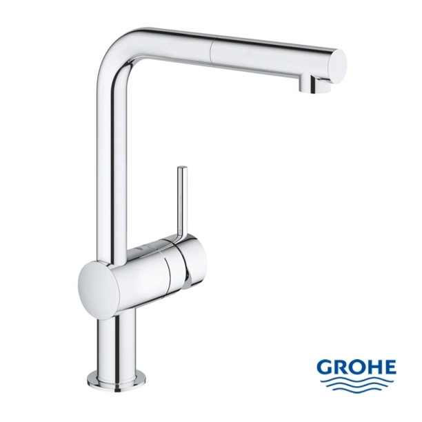 Μπαταρία Κουζίνας Grohe Minta 32168000, χρωμέ