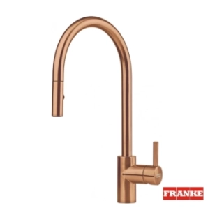 Ανοξείδωτη μπαταρία Eos με ντους Inox PVD Copper