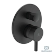 Ideal Standard Ceraline A6939XG Πλήρες Σύστημα Εντοιχιζόμενης Μπαταρίας λουτρού, Silk Black