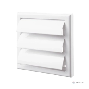 Vents Καπάκι Κλεισίματος 154x154mm Λευκό