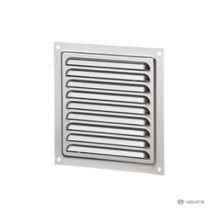 Vents Καπάκι Εξαερισμού Αλουμινίου 15x15cm με Σίτα