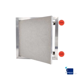 ΘΥΡΙΔΑ ΕΠΙΣΚΕΨΗΣ ΜΕΤΑΛΛΙΚΗ CLICK ΓΙΑ ΓΥΨΟΣΑΝΙΔΑ EUROPLAST...