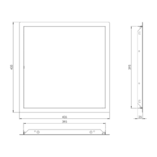 ΘΥΡΙΔΑ ΕΠΙΣΚΕΨΗΣ ΜΕΤΑΛΛΙΚΗ EUROPLAST RLM4040 2