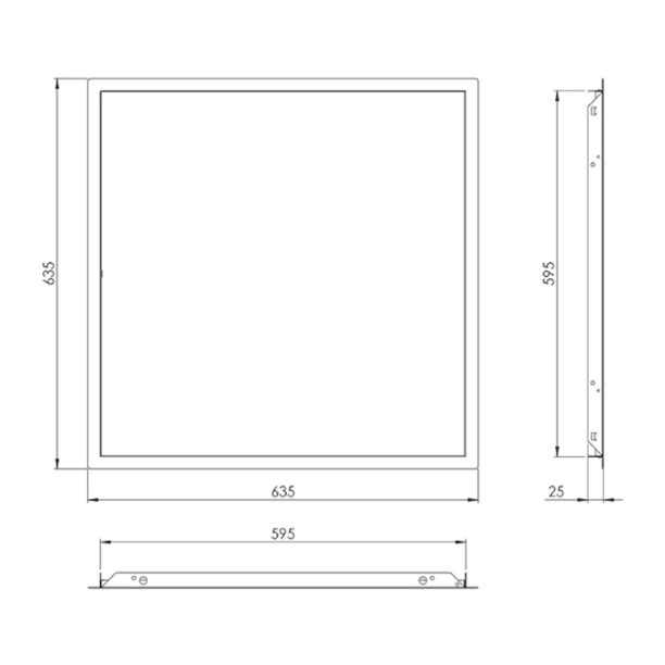 ΘΥΡΙΔΑ ΕΠΙΣΚΕΨΗΣ ΜΕΤΑΛΛΙΚΗ EUROPLAST RLM6060