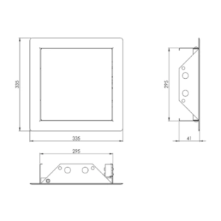 ΘΥΡΙΔΑ ΕΠΙΣΚΕΨΗΣ ΜΕΤΑΛΛΙΚΗ CLICK EUROPLAST RLMP3030 2